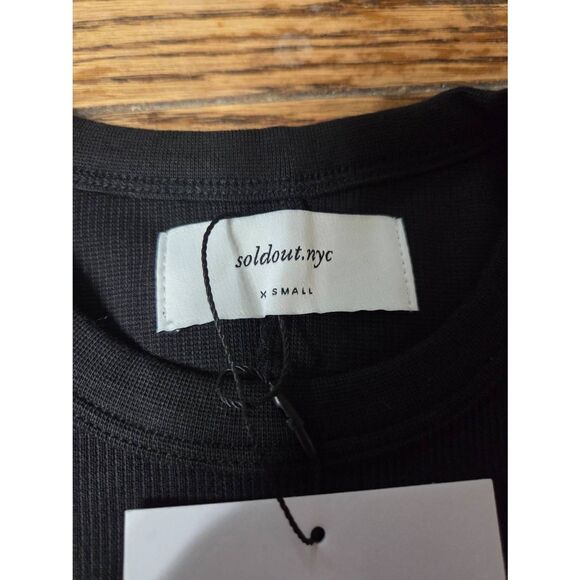 NWT Sold Out NYC The Long Not So Basic Dress in black sz XS - Picture 3 of 6